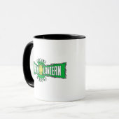 Das Green Lantern Corps - grünes Logo Tasse (Vorderseite Links)