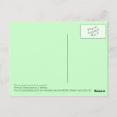 Das Greenwood-Museum Postkarte (Rückseite)