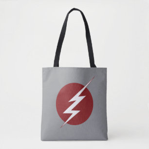 Das grelle   Blitz-Bolzen-Logo Tasche