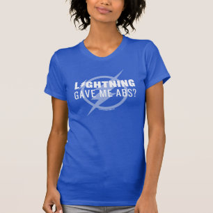 Das grelle   "Blitz gab mir ABS? " T-Shirt