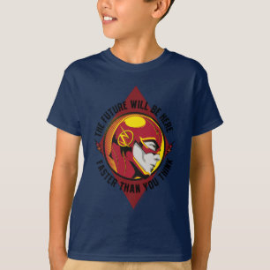 Das grelle "die Zukunft ist hier " T-Shirt