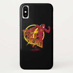Das grelle   "Zeit für einen Held" Grafik Case-Mate iPhone Hülle