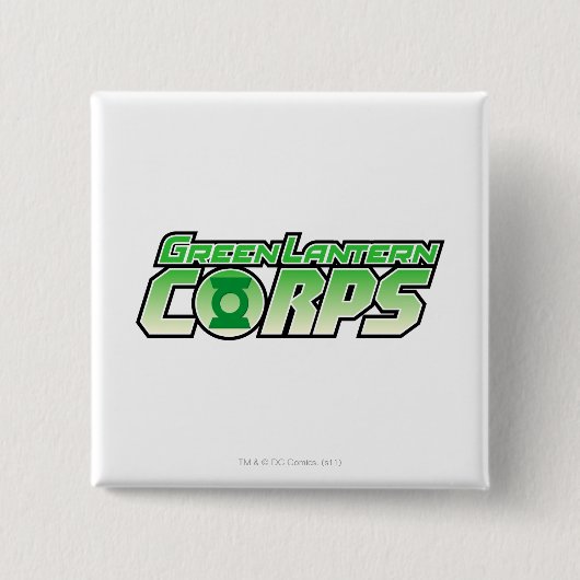 Das Gren Laternen-Korps-Logo 2 Button (Vorderseite)