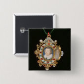 Das Gresley Juwel, mit Miniaturporträts von Sir Button (Vorne & Hinten)