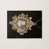 Das Gresley Juwel, mit Miniaturporträts von Sir Puzzle (Horizontal)