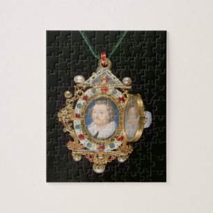 Das Gresley Juwel, mit Miniaturporträts von Sir Puzzle