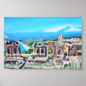 Das griechische Theater auf Sizilien - Poster (Vorne)