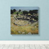 Das griechische Theater Leinwanddruck (Insitu (Holzboden))