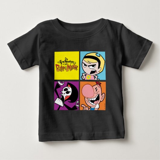 Das grimmige Abenteuer der Billy & Mandy Art Baby T-shirt (Vorderseite)