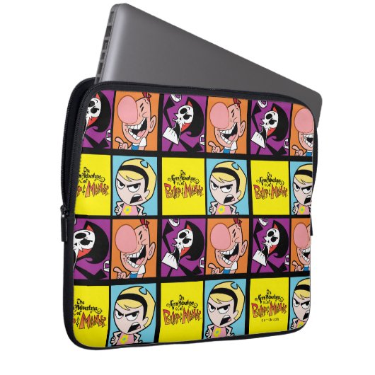 Das grimmige Abenteuer der Billy & Mandy Art Laptopschutzhülle (Vorne Rechts)