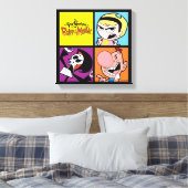 Das grimmige Abenteuer der Billy & Mandy Art Leinwanddruck (Insitu (Schlafzimmer))