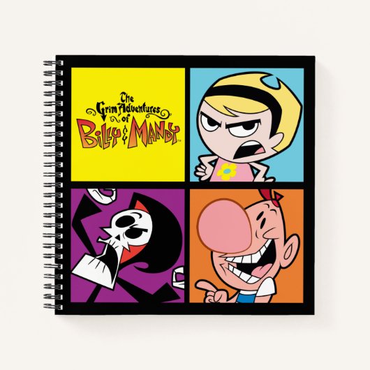 Das grimmige Abenteuer der Billy & Mandy Art Notizblock (Vorderseite)