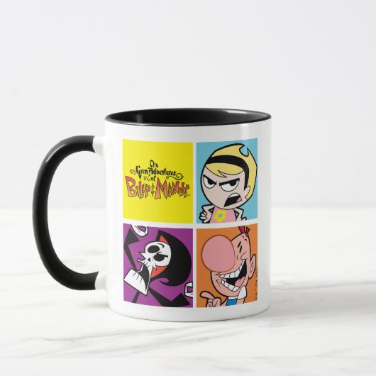 Das grimmige Abenteuer der Billy & Mandy Art Tasse (Links)