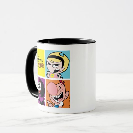 Das grimmige Abenteuer der Billy & Mandy Art Tasse (Vorderseite Links)