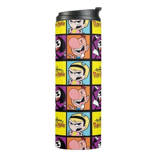 Das grimmige Abenteuer der Billy & Mandy Art Thermosbecher (Nach links gedreht)