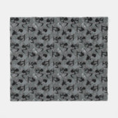 Das grimmige Abenteuer des Musters Billy & Mandy Fleecedecke (Vorderseite (Horizontal))