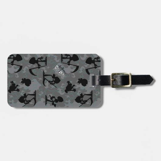 Das grimmige Abenteuer des Musters Billy & Mandy Gepäckanhänger (Vorderseite horizontal)