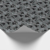 Das grimmige Abenteuer des Musters Billy & Mandy Geschenkpapier (Ecke)