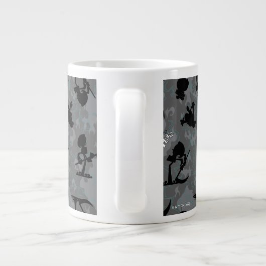 Das grimmige Abenteuer des Musters Billy & Mandy Jumbo-Tasse (Rückseite)