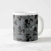 Das grimmige Abenteuer des Musters Billy & Mandy Jumbo-Tasse (Vorderseite Rechts)