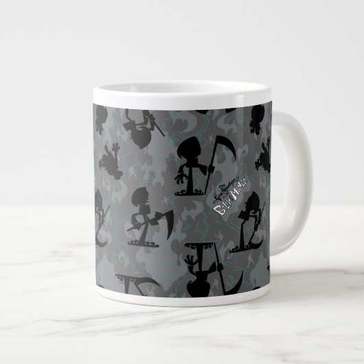Das grimmige Abenteuer des Musters Billy & Mandy Jumbo-Tasse (Vorderseite Rechts)