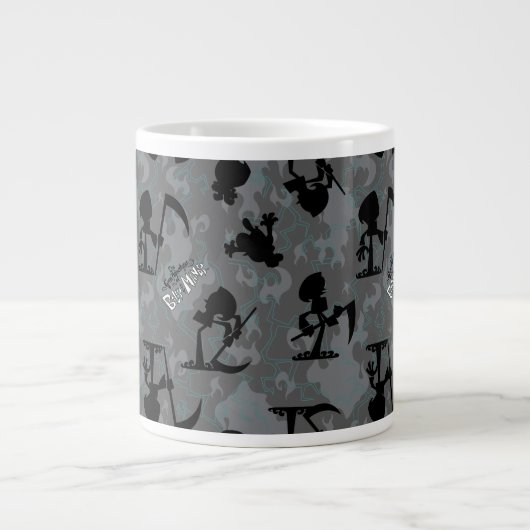 Das grimmige Abenteuer des Musters Billy & Mandy Jumbo-Tasse (Vorderseite)