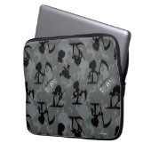 Das grimmige Abenteuer des Musters Billy & Mandy Laptopschutzhülle (Vorderseite Links)