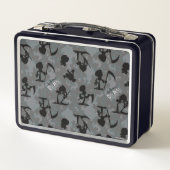 Das grimmige Abenteuer des Musters Billy & Mandy Metall Brotdose (Rückseite)