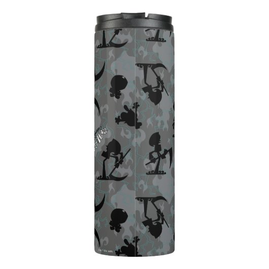 Das grimmige Abenteuer des Musters Billy & Mandy Thermosbecher (Rückseite)