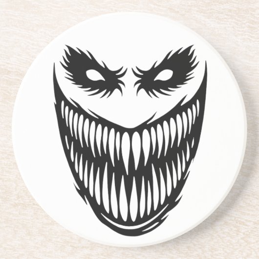 Das Grinsen Getränkeuntersetzer (Vorne)
