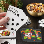 Das Grinsen unter den Glocken Spielkarten (In Situ)