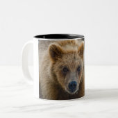 Das Grizz Zweifarbige Tasse (Vorderseite Links)