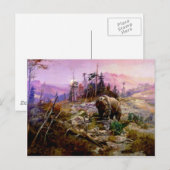 Das Grizzy Postkarte (Vorne/Hinten)