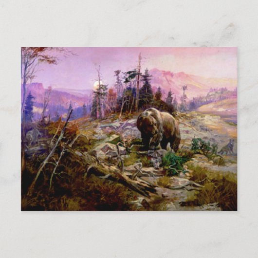 Das Grizzy Postkarte (Vorderseite)