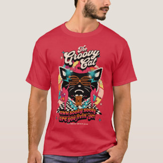 Das Groovy Cat Girl T-Shirt