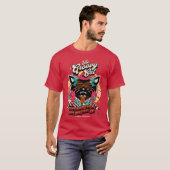 Das Groovy Cat Girl T-Shirt (Vorne ganz)