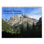 Das großartige Tetons Kalender (Titelbild)