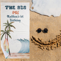 Das große 1-Ozean Wave Surf Beach Handtuch