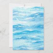 Das große 1. Party zum Surfen im Retro-Bereich Einladung (Rückseite)