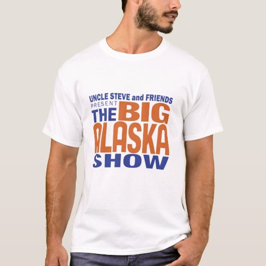 Das große Alaska-Show-Logo T-Shirt (Vorderseite)
