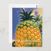 Das große Ananas Queensland Reisedrucke Postkarte (Vorne/Hinten)