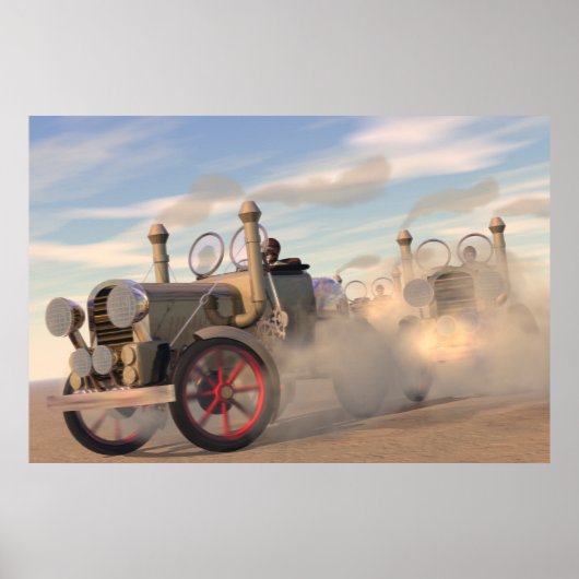 Das große Autorennen Poster (Vorne)