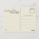 Das große Barriereriff, Clownfish, Australien Postkarte (Rückseite)