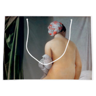 Das große Bather (sitzende Frau), Dominique Ingres Geschenktüte