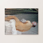 Das große Bather (sitzende Frau), Dominique Ingres Puzzle (Horizontal)