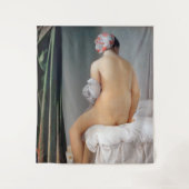 Das große Bather (sitzende Frau), Dominique Ingres Wandteppich (Vorderseite)