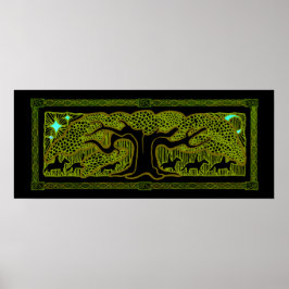 Das große Baumposter Poster