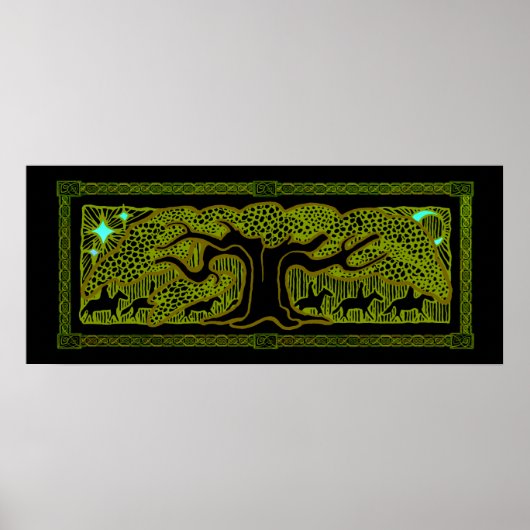 Das große Baumposter Poster (Vorne)