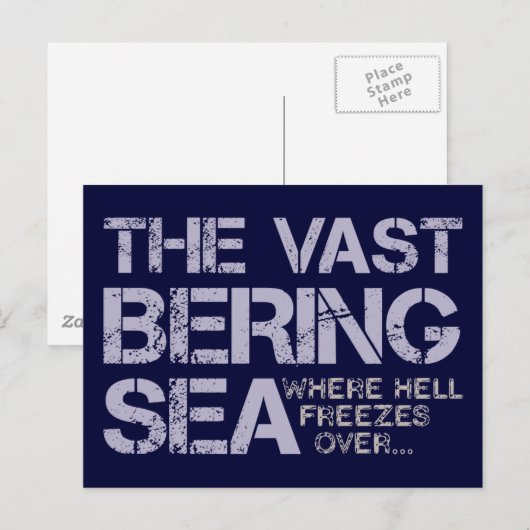 DAS GROSSE BERING... POSTKARTE (Vorne/Hinten)