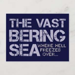 DAS GROSSE BERING... POSTKARTE